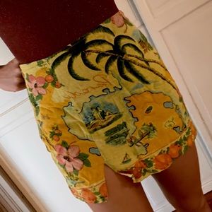 UO Tropical Mini Skirt